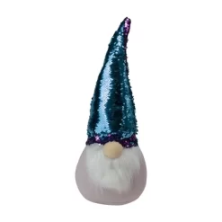 Northlight Gnome With Flip Sequin Hat Christmas Decoration - 17.5" - Purple And Blue -Christmas Decorations Store GUEST 7f6591f0 b405 417d 8427 950665a71059