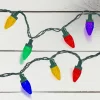 Northlight LED C7 Faceted Christmas Lights - Multi-Color - 20.25' Green Wire - 50ct -Christmas Decorations Store GUEST 7fce6f0e c8db 4c0b b95f cfad27cbfe36
