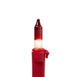 Northlight Mini Christmas Light Set - Clear With Red Tips - 20.25' Red Wire - 100ct -Christmas Decorations Store GUEST 7fe7bd1c 15f4 40af a115 30be28480024