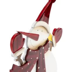 Northlight Glossy Snowman In Red Scarf And Mittens Christmas Decoration - 12" -Christmas Decorations Store GUEST 800e38d4 5c8c 4f9a b258 49fbf21f5077