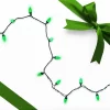 Northlight LED C7 Faceted Christmas Lights - Green - 20.25' Green Wire - 50ct -Christmas Decorations Store GUEST 82138b5b d946 4a2d a384 611d22aca086
