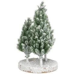 Northlight Frosted Trio Of Pine Trees Christmas Decoration - 8" - Unlit -Christmas Decorations Store GUEST 82373d20 e03a 41ac 944b e93da0586305