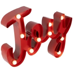 Northlight Lighted "Joy" Christmas Decoration - 11.25" -Christmas Decorations Store GUEST 82857e97 0558 4fd0 b02e 68f26e6bc7eb