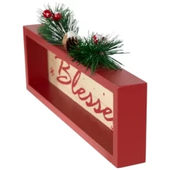 Northlight Framed "Blessed" Wooden Christmas Decoration - 9.75" 8 Northlight Framed "Blessed" Wooden Christmas Decoration - 9.75" -Christmas Decorations Store GUEST 836c92de 426b 4d16 87aa aeb6484456dc