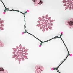 Northlight LED G12 Berry Christmas Lights - Pink - 16' Green Wire - 50 Ct -Christmas Decorations Store GUEST 85a766b1 b0f0 4f63 b471 e583adb874e4