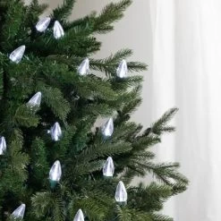 Northlight 25ct Pure White LED C7 Christmas Light Set - 16ft Green Wire 9 Northlight 25ct Pure White LED C7 Christmas Light Set - 16ft Green Wire -Christmas Decorations Store GUEST 8716285d f8ea 4f14 90a5 563f3c44cdc4