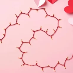 Northlight Mini Christmas Light Set- Clear With Red Tips - 10' Red Wire - 50ct -Christmas Decorations Store GUEST 875bdf16 e3c8 4d12 9cbf d9282ec227c9 1