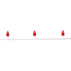 Northlight LED C7 Christmas Lights - Red - 16' White Wire - 25ct -Christmas Decorations Store GUEST 89b9b9cf f19e 4446 9b9c 9be010fa38a8