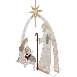 Northlight 41" LED Lighted Holy Family Nativity Scene Outdoor Christmas Decoration -Christmas Decorations Store GUEST 8a9e6535 3790 4c4a 9ce4 a7894f87d7a8