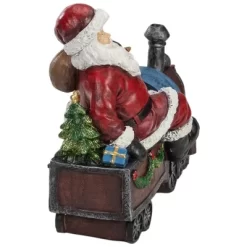 Northlight Santa On A Train Christmas Decoration - 14" -Christmas Decorations Store GUEST 8addf5c9 2117 483e 9f8b d19249428784