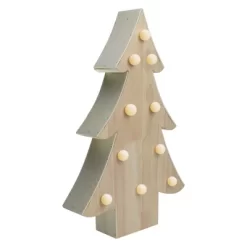 Northlight Lighted 3D Wooden Christmas Tree Decoration - 15" -Christmas Decorations Store GUEST 8ae13f60 ae20 4b71 84f5 fae44b136556