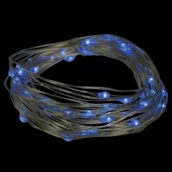 Northlight 50-Count Blue LED Micro Fairy Christmas Lights - 16ft, Copper Wire -Christmas Decorations Store GUEST 8cd56721 0a2f 4573 aeac 46717b5d1873