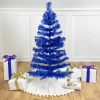 Northlight Artificial Tinsel Christmas Tree - 3' - Blue - Unlit -Christmas Decorations Store GUEST 8cf16c79 dae3 4a72 85fc d068ba732cdb