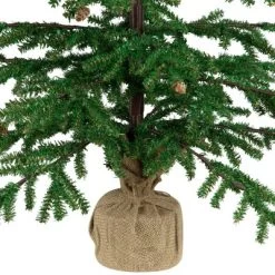 Northlight Medium Artificial Christmas Tree With Pine Cones In Burlap Base - 4' - Unlit -Christmas Decorations Store GUEST 8d09a4b8 9927 4b80 9adc 0b6302bbb34f