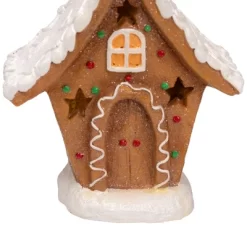 Northlight LED Lighted Gingerbread House With Star Windows Christmas Decoration - 7.25" -Christmas Decorations Store GUEST 9094484d dc80 45da 9282 b04ea98115c2