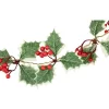 Northlight 3" X 3.25' Pre-Lit Holly And Berry Christmas Garland, Warm White LED Lights -Christmas Decorations Store GUEST 90a13639 3b1a 4226 9058 0398f00b24c7