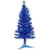 Northlight Pre-Lit Artificial Tinsel Christmas Tree - 3' - Blue - Clear Lights -Christmas Decorations Store GUEST 9101dda7 a6b1 4fba 8d2a d4e8600fbedd