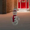 Northlight Lighted Glittered Rattan Snowman Outdoor Christmas Decoration - 28" - Clear Lights 1 Northlight Lighted Glittered Rattan Snowman Outdoor Christmas Decoration - 28" - Clear Lights -Christmas Decorations Store GUEST 917556c6 ada7 4b5a 8fd3 d520bf1d973b
