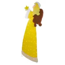 Northlight 72" Lighted 2D Yellow Chenille Angel Outdoor Christmas Decoration -Christmas Decorations Store GUEST 95cd0230 330b 4b19 8eaf 596ec75ece0c