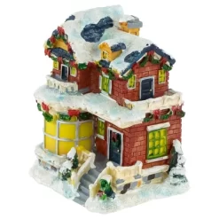 Northlight Two Story Snowy House With Garland And Wreaths Christmas Village Decoration - 4" -Christmas Decorations Store GUEST 95ea5e59 0827 4678 865c 8a2186ded2e8