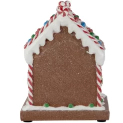 Northlight Pre-Lit LED Gingerbread Candy House Christmas Decoration - 7.5" -Christmas Decorations Store GUEST 961af0ce ae47 4d87 b28e 1deaf7986f67