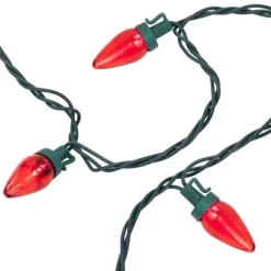 Northlight LED C7 Christmas Lights - Red - 16' Green Wire - 25ct -Christmas Decorations Store GUEST 99455d2b f1b5 44ff b0e4 9592d51e559d