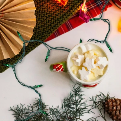 Northlight Mini Christmas Light Set - Green - 24.5' Green Wire - 50ct 4 Northlight Mini Christmas Light Set - Green - 24.5' Green Wire - 50ct - Image 2