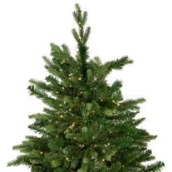 Northlight Real Touch™️ Pre-Lit Full Riverton Fir Artificial Christmas Tree - 7.5' - Candlelight Clear LED Lights -Christmas Decorations Store GUEST 9ebf1504 f5b3 4baf b167 b967d00a9ccc