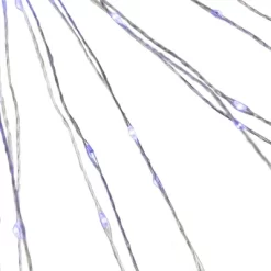 Northlight 20" LED Lighted Firework Silver Branch Christmas Decoration - Blue Lights -Christmas Decorations Store GUEST 9ee353d9 ef16 4c64 851b 94005186edc5