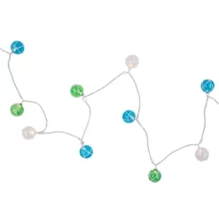 Northlight 10-Count Multicolor Globe Christmas Light Set, 6ft White Wire -Christmas Decorations Store GUEST 9ef43200 4be4 4841 a299 e57f58c2444b