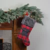 Northlight 20.5" Red And Black Plaid Christmas Stocking With Pocket And Faux Fur Cuff -Christmas Decorations Store GUEST 9f73c5f6 8616 4857 a4bb b5a8738b0d37