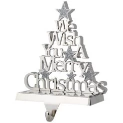 Northlight We Wish You A Merry Christmas Tree Stocking Holder - 6.25" -Christmas Decorations Store GUEST 9fb2f1a1 6530 47a6 adeb 2b8ddc506e9e