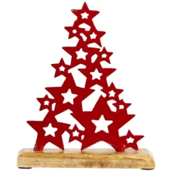 Northlight Tree Of Stars Metal Christmas Decoration - 8.75" - Red -Christmas Decorations Store GUEST a0f9e630 00d1 4add 985d d8f4e1efb888