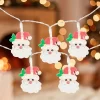 Northlight LED Micro Santa Claus Christmas Light Set - 8" Clear Wire - 10ct -Christmas Decorations Store GUEST a1a91f52 1b3f 49b8 907e 2252f421de4c