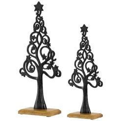 Northlight Starry Trees Metal Christmas Decorations - 18.5" - Black - Set Of 2 9 Northlight Starry Trees Metal Christmas Decorations - 18.5" - Black - Set Of 2 -Christmas Decorations Store GUEST a23dd932 922d 484f 83b8 187e7a724a62