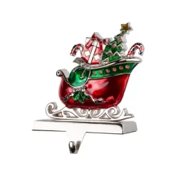 Northlight Present Filled Sleigh Christmas Stocking Holder - 5.5" -Christmas Decorations Store GUEST a4750309 1d23 46cc b484 acef0235706b
