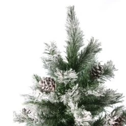 Northlight Medium Flocked Angel Pine Artificial Christmas Tree - 6' - Unlit -Christmas Decorations Store GUEST a4e277ed 7e90 495c b3b4 b82ec294bf1a
