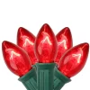 Northlight C7 Christmas String Lights - Red - 24' Green Wire - 25ct -Christmas Decorations Store GUEST a76184b8 ba11 45b8 9209 521b9dc79582
