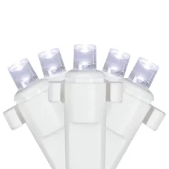 Northlight 2' X 8' Pure White LED Wide Angle Net Style Column Wrap Christmas Lights, White Wire -Christmas Decorations Store GUEST a7c95ea7 19b2 4f5c a4fb 55c395d68f3a