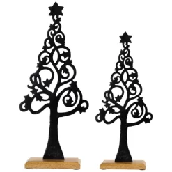 Northlight Starry Trees Metal Christmas Decorations - 18.5" - Black - Set Of 2 11 Northlight Starry Trees Metal Christmas Decorations - 18.5" - Black - Set Of 2 -Christmas Decorations Store GUEST a83b7616 5add 4b27 9428 9ad57c893274