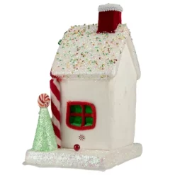 Northlight Peppermint Candy House Christmas Decoration - 11" -Christmas Decorations Store GUEST aa157f77 b090 4135 b2d6 aeb4d3409205