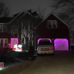 Northlight 25 Count Pink LED C9 Christmas Lights, 16 Ft White Wire -Christmas Decorations Store GUEST ab8fffbe 22d4 4565 83a9 740206c01f9c