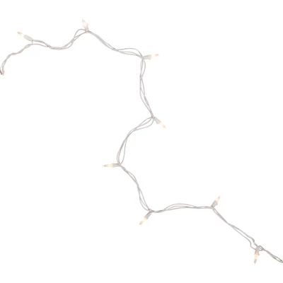 Northlight Mini Incandescent Christmas Lights - Clear - 10' White Wire - 50ct 7 Northlight Mini Incandescent Christmas Lights - Clear - 10' White Wire - 50ct - Image 5