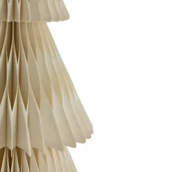 Northlight Tall Paper Accordion Honeycomb Foldable Christmas Tree - 4' - Cream -Christmas Decorations Store GUEST b10a6901 e143 496c 8f5f 0fdc7c4d80e3