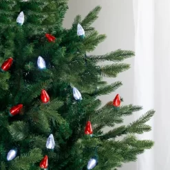 Northlight 25ct Red And Pure White LED C7 Christmas Lights - 16ft Green Wire -Christmas Decorations Store GUEST b12715ea a599 4d23 8ce5 1b3003bc303a