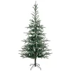 Northlight Real Touch™️ Slim Nordmann Fir Layered Artificial Christmas Tree - 6.5' - Unlit -Christmas Decorations Store GUEST b20d275b 3f29 46cb a896 210ab8dc36e1