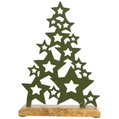 Northlight Tree Of Stars Metal Christmas Decoration - 11" - Green -Christmas Decorations Store GUEST b5198815 13fe 41f6 89c7 b09b9cf39c57