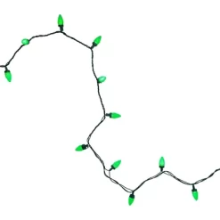Northlight LED C7 Faceted Christmas Lights - Green - 20.25' Green Wire - 50ct -Christmas Decorations Store GUEST b59eac08 a4fb 43f3 917c 0d43ed3711cc