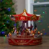 Northlight 14" LED Lighted Animated And Musical Carousel Christmas Decoration 1 Northlight 14" LED Lighted Animated And Musical Carousel Christmas Decoration -Christmas Decorations Store GUEST b81900c4 b2d1 413f 8e17 3bb25f526b7f
