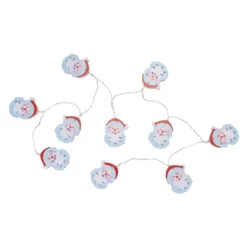 Northlight 10-Count LED Santa Claus Christmas Fairy Lights, 4ft, Copper Wire -Christmas Decorations Store GUEST b8bf1875 0337 4a05 b255 e0345ecf0bad